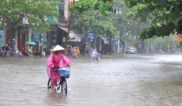 Miền trung sẽ có mưa to trong hôm nay.