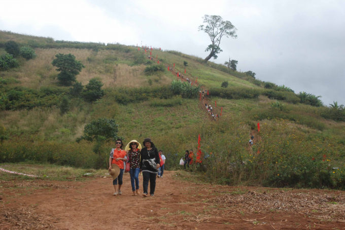 Du khách ra về trong sự thất vọng.