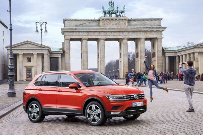 Volkswagen Tiguan 7 chỗ Allspace 2018.