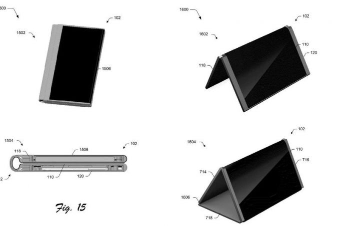 Microsoft đang âm thầm nghiên cứu công nghệ màn hình gập cho Surface Phone?