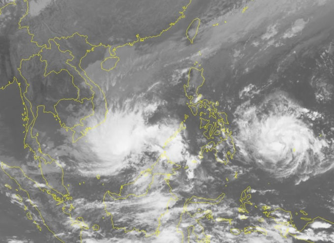 Bão số 15 Kai-tak chưa tan, phía Đông Philippines tiếp tục hình thành áp thấp nhiệt đới