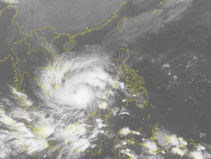 Bão số 16 Tembin uy hiếp toàn khu vực Nam Bộ và Nam Trung Bộ từ ngày mai 25/12.