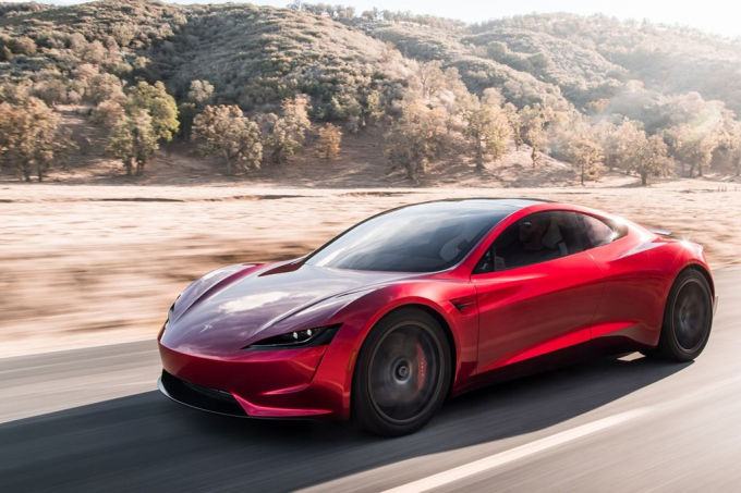Tesla Roaster được giới thiệu tăng tốc 0-100 km/h chỉ trong 1,8 giây