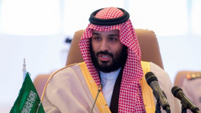 Thái tử Mohammed bin Salman.