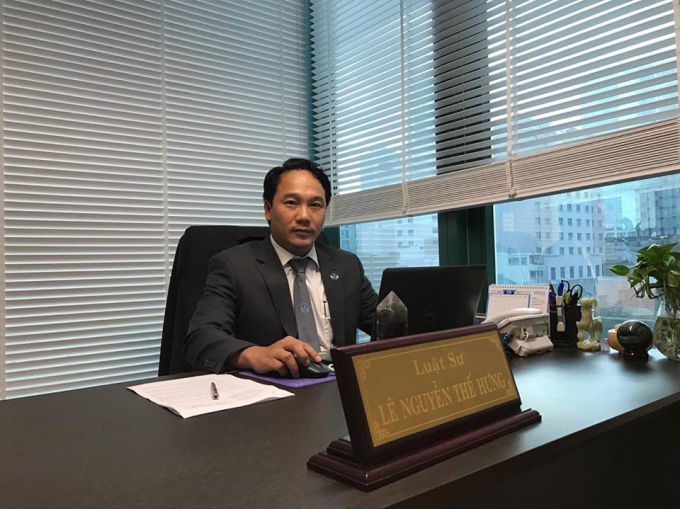 Luật sư Lê Nguyễn Thế Hưng – Chủ tịch Công ty Luật TNHH Vega