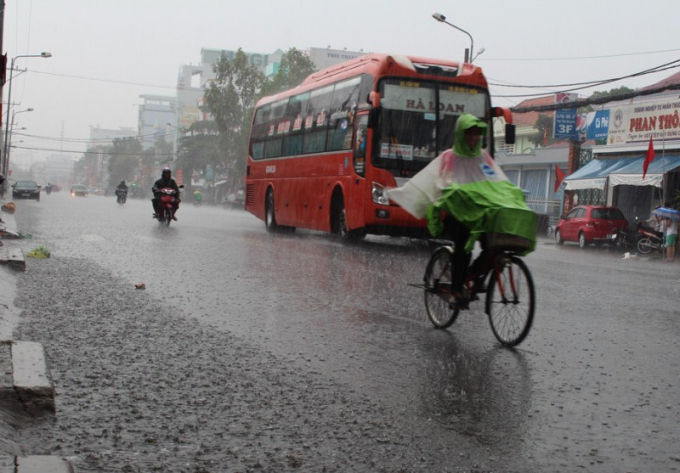 Nam Bộ dự báo có mưa trong chiều tối nay 2/1 - Ảnh minh họa.