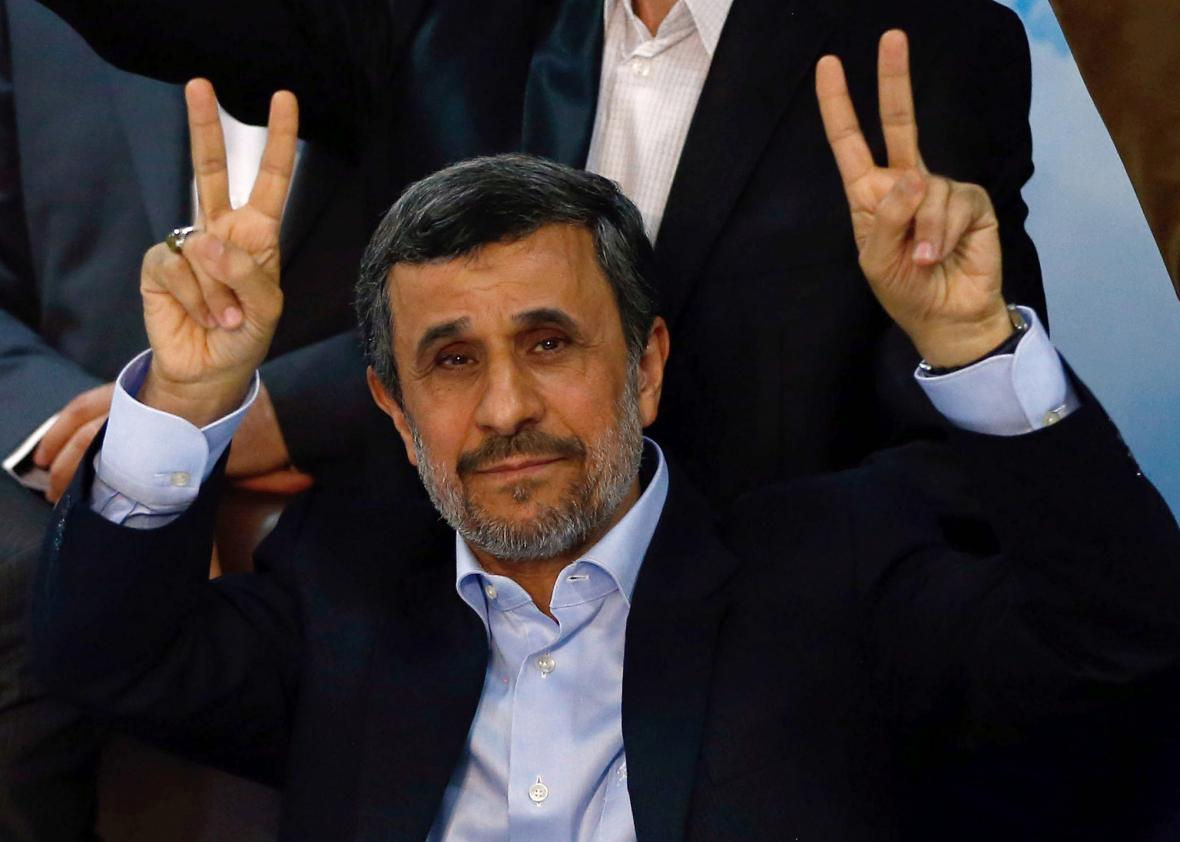 Cựu TT Iran Ahmadinejad.