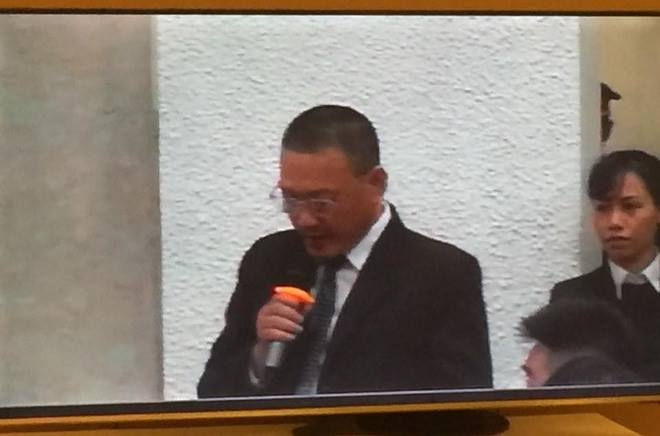 Luật sư Đinh Anh Tuấn. Ảnh chụp màn hình.