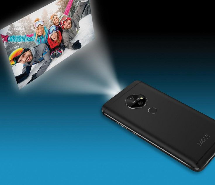 Moviphone - Điện thoại tích hợp máy chiếu đầu tiên trên thế giới vừa được ra mắt tại CES 2018.