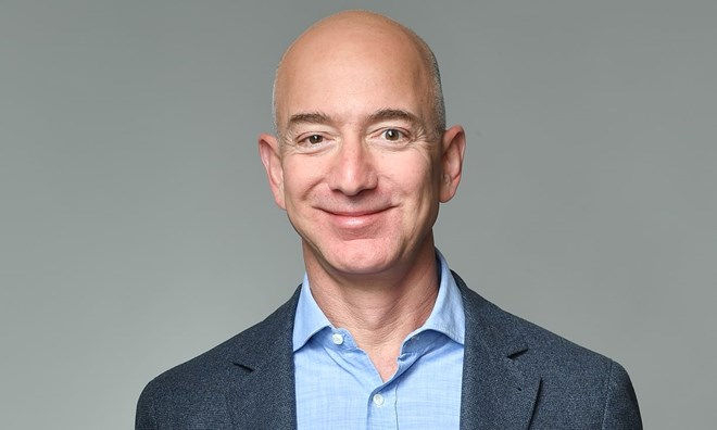 Tỷ phú Jeff Bezos. 