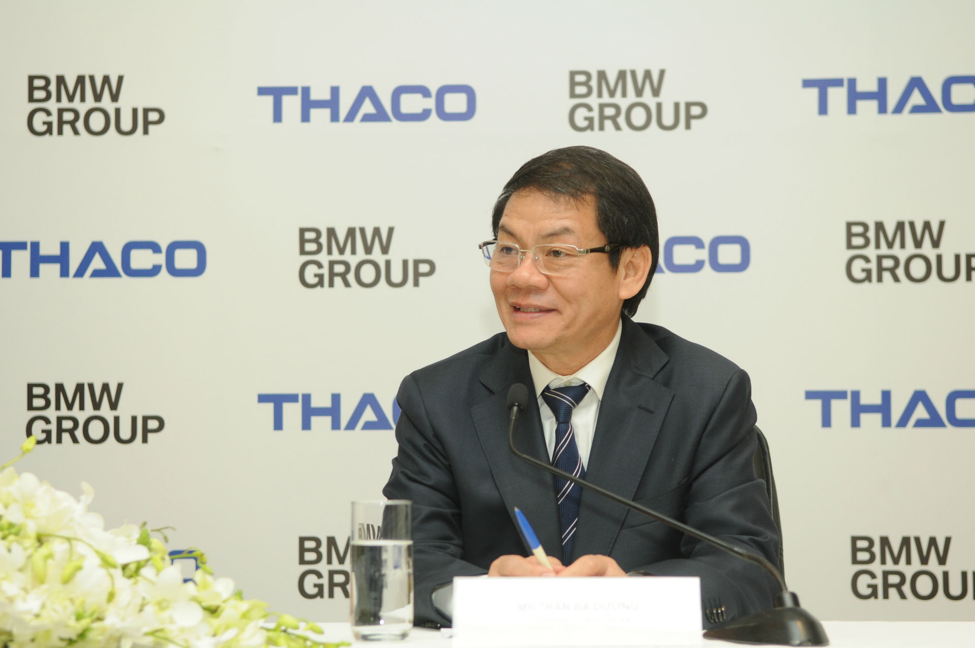 Ông Trần Bá Dương nói rằng, Thaco cam kết sẽ đem đến cho khách hàng những dịch vụ chuyên nghiệp và phù hợp với định vị của từng thương hiệu mà đơn vị này phân phối.