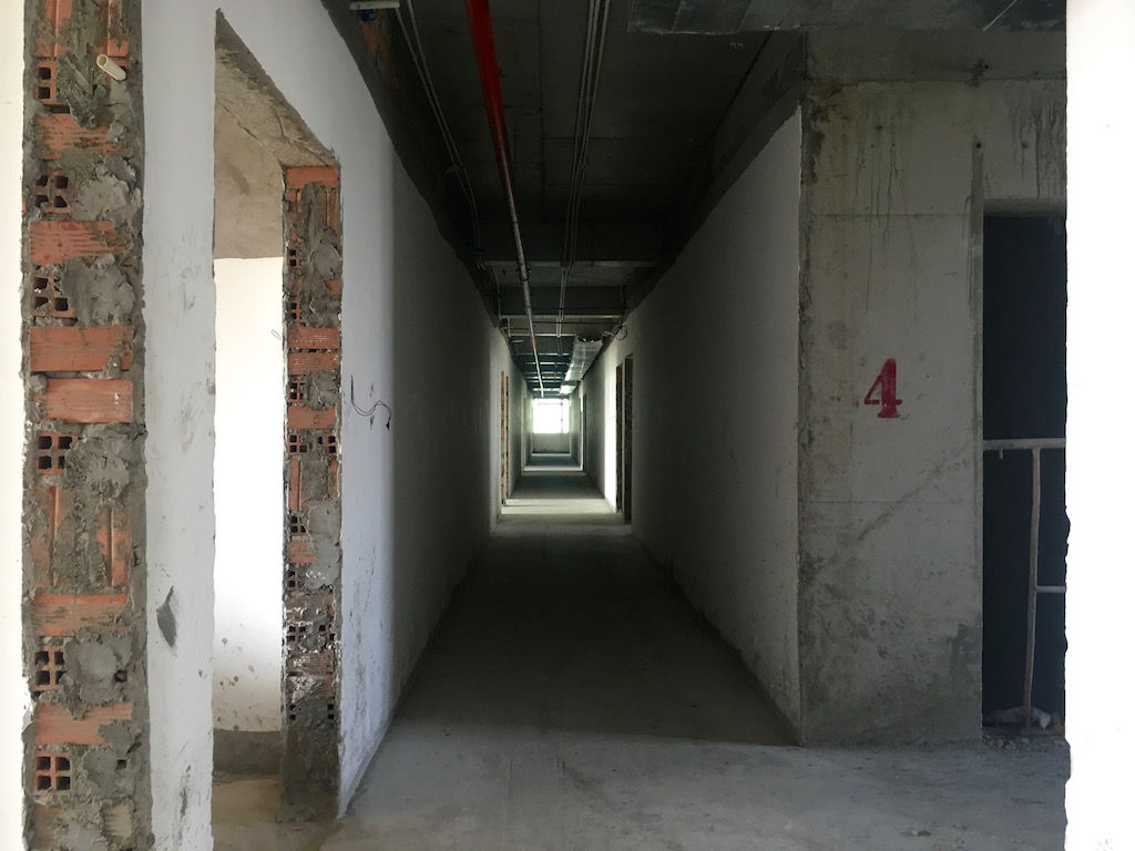 Bên trong mỗi tầng căn hộ của dự án Him Lam Phú An.