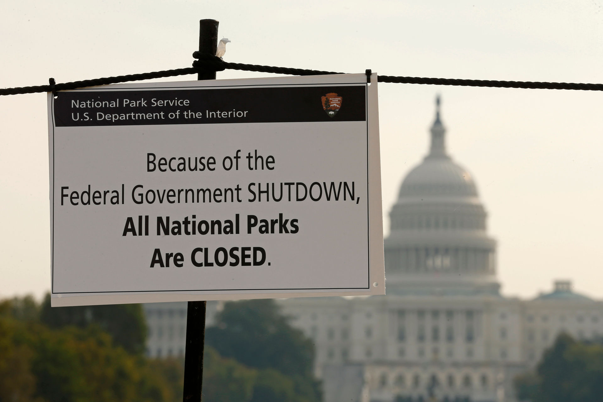 Chính phủ Mỹ phải đóng cửa do dự luật ngân sách không được thông qua