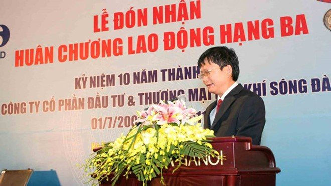 Ông Đinh Mạnh Thắng, em trai ông Đinh La Thăng. 