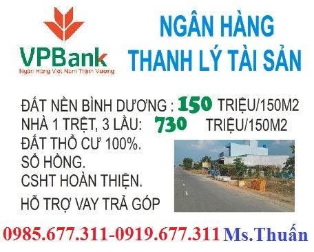 Dù quảng cáo là ngân hàng thanh lý tài sản, nhưng thực tế đây chỉ là chiêu lừa bán đất nền của một số công ty môi giới.