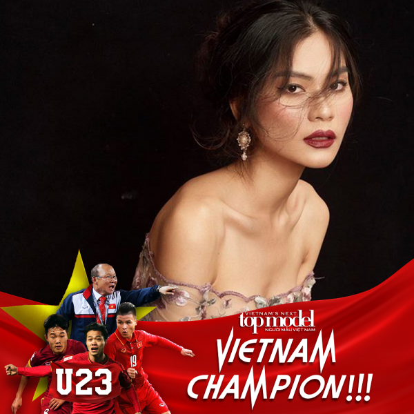 Quán quân Vietnam’s Next Top Model 2017 Kim Dung: U23 Việt Nam thắng với tỉ số 3-2 