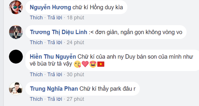 Loạt chữ ký của U23 Việt Nam khiến dân mạng bàn tán sôi nổi