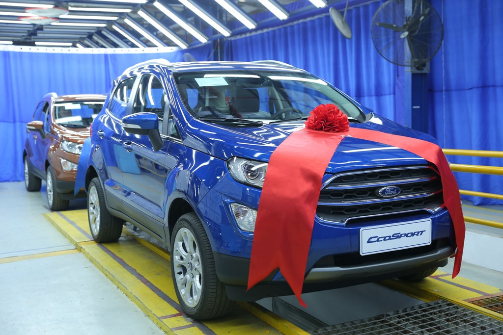 Ra mắt Ford EcoSport 2018 lắp ráp trong nước, động cơ tăng áp Ecoboost