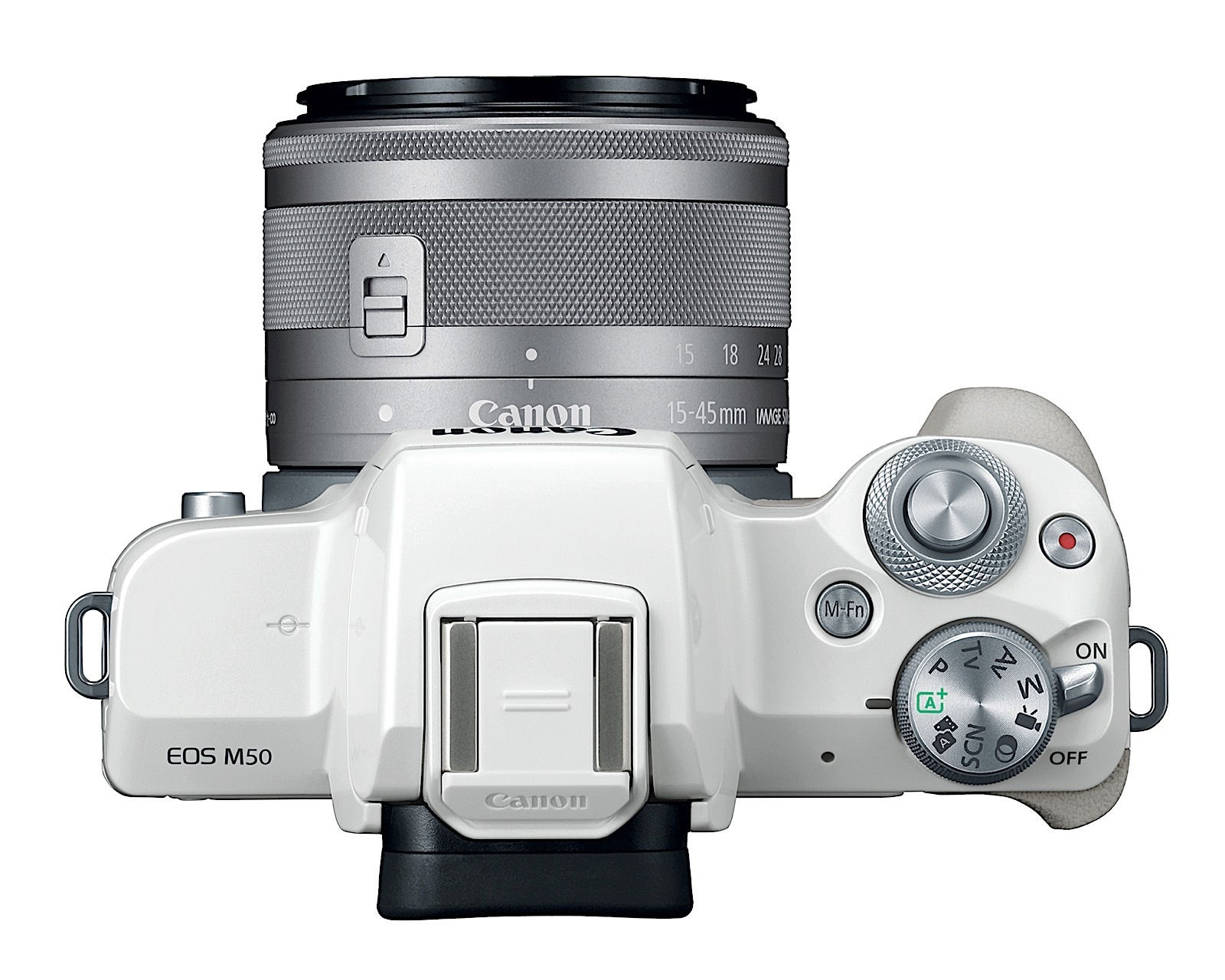 EOS M50 có 2 phiên bản màu sắc gồm trắng và đen, giao diện người dùng khá dễ sử dụng.