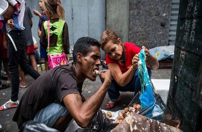 Người dân Venezuela đang rơi vao tình trạng thiếu lương thực trầm trọng.