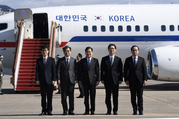 Phái đoàn Hàn Quốc đã rời Seoul để tới Bình Nhưỡng.