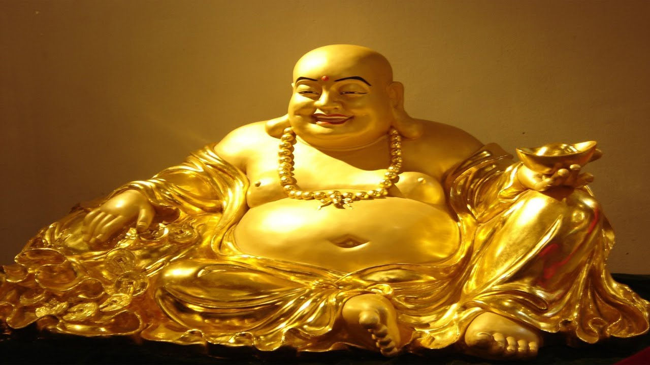 Đặt tượng Phật Di Lặc đúng phong thủy giúp gia chủ thu hút được nhiều tài lộc vào nhà. Ảnh minh họa (nguồn Internet).