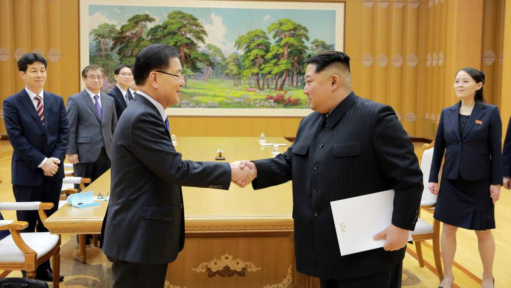 Ông Chung Eui-yong đến Mỹ sau khi gặp ông Kim Jong-un tại Bình Nhưỡng.