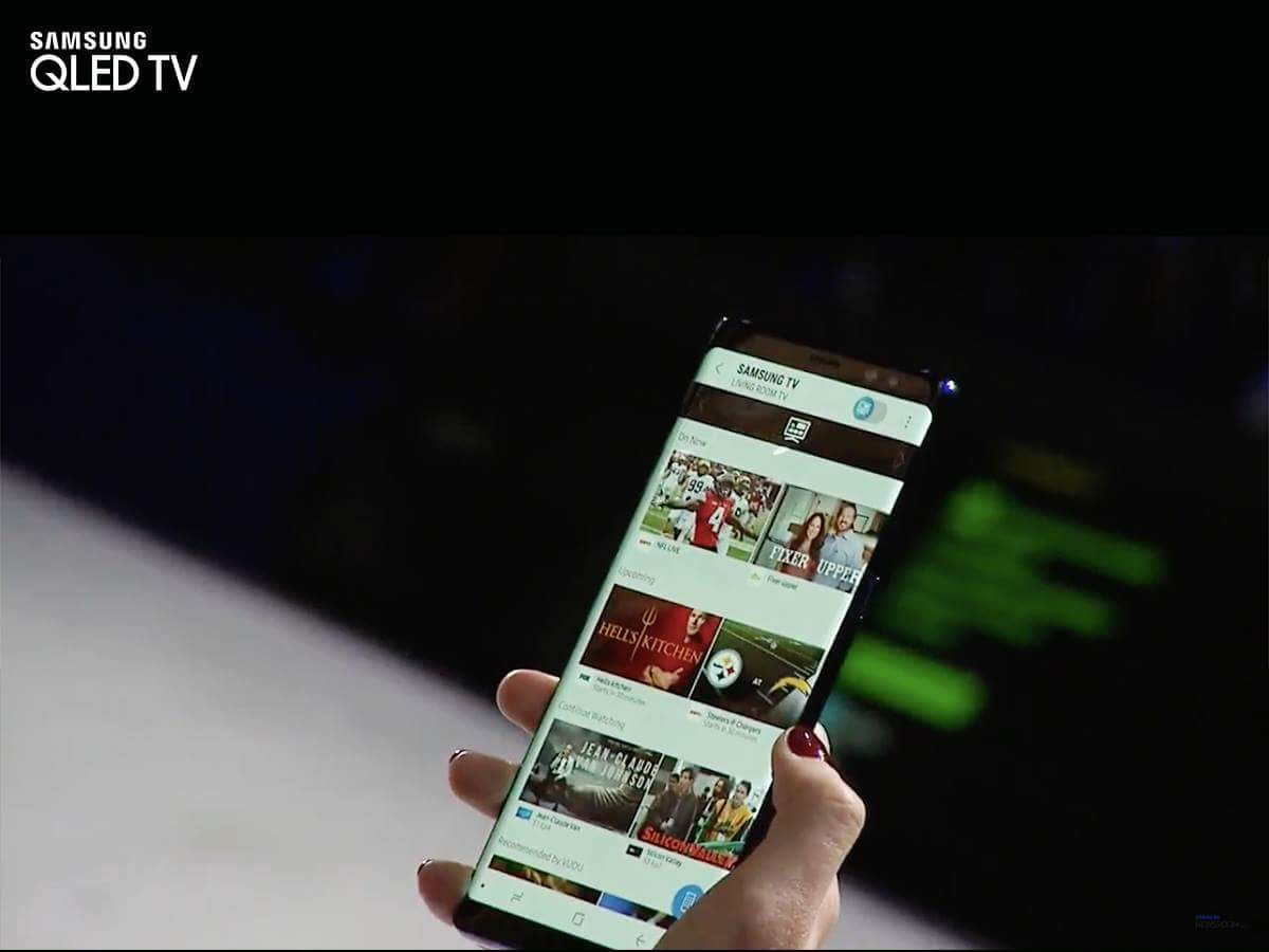 Trợ lý ảo Bixby, công nghệ trí tuệ nhân tạo (AI) của Samsung, cho phép TV hiểu, thực hiện yêu cầu tìm kiếm nội dung bằng giọng nói của người dùng và tiếp tục học hỏi hành vi của người dùng theo thời gian.