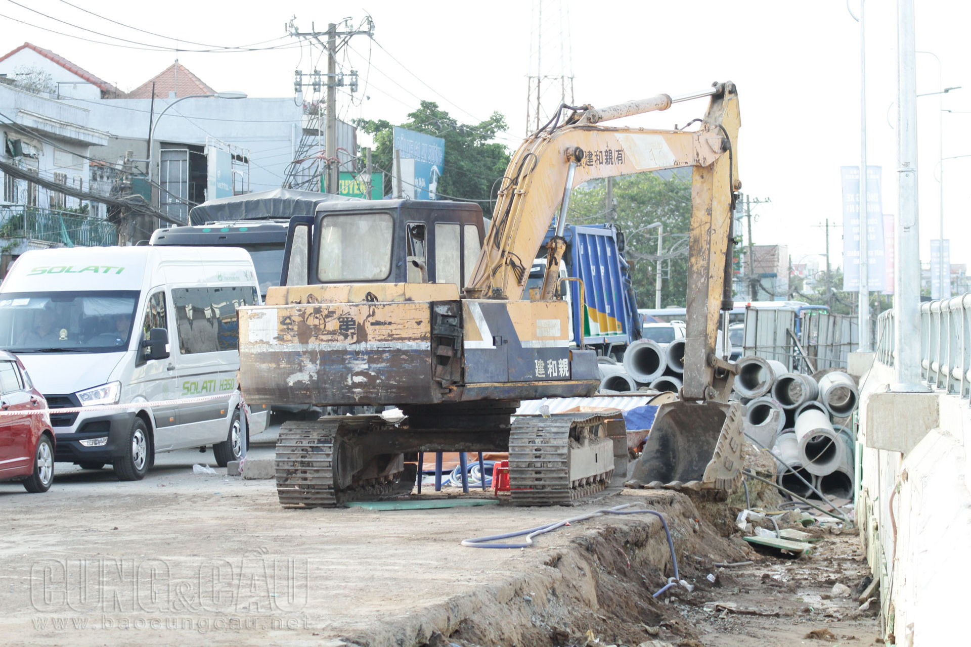 Các công cụ sẵn sàng làm việc.