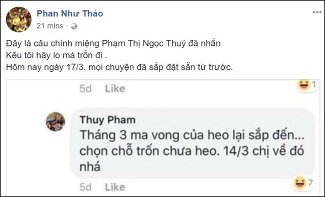 Ngọc Thúy cảnh báo trước về vụ bắt cóc nhưng vợ chồng Phan Như Thảo không để ý?