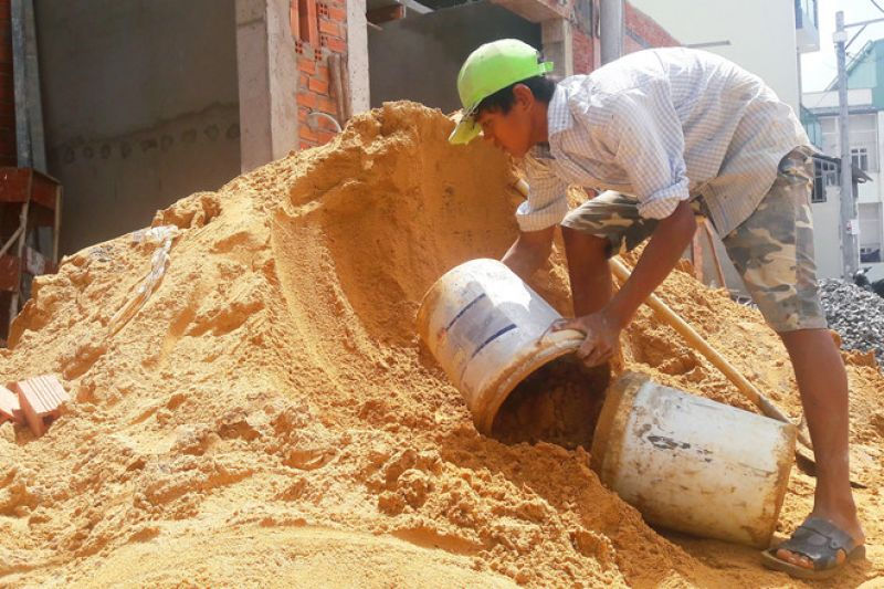 Nhu cầu về cát xây dựng đang rất lớn, TP.HCM đang thiếu nguồn cung về cát.
