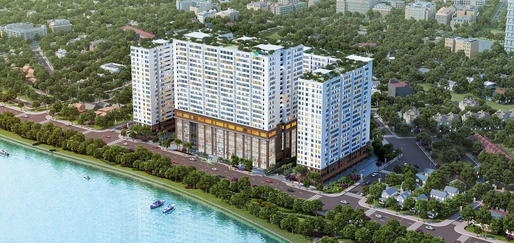 Dự án Green River ở quận 8 với 1.554 căn hộ trong đó có 80% là nhà ở xã hội (1.243 căn) và 20% dành tái định cư (311 căn). Tuy nhiên, người mua phải vay tiền với lãi suất thương mại.