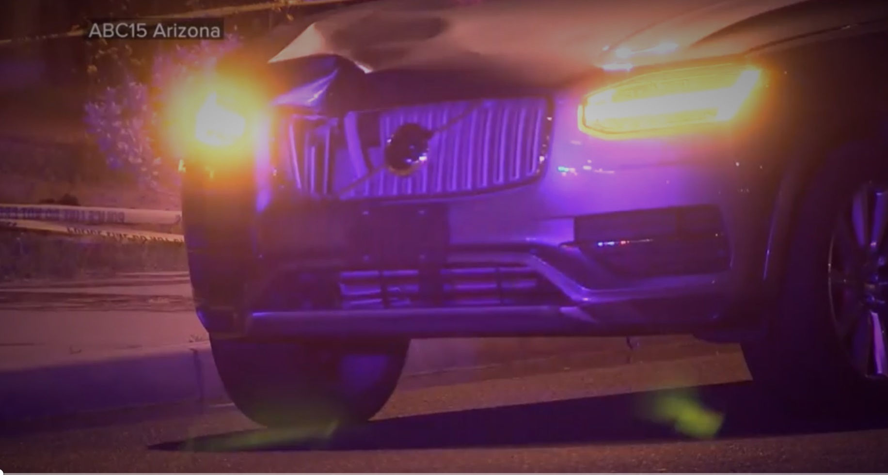 Chiếc Volvo XC90 gây ra tai nạn sử dụng công nghệ tự lái của Uber.