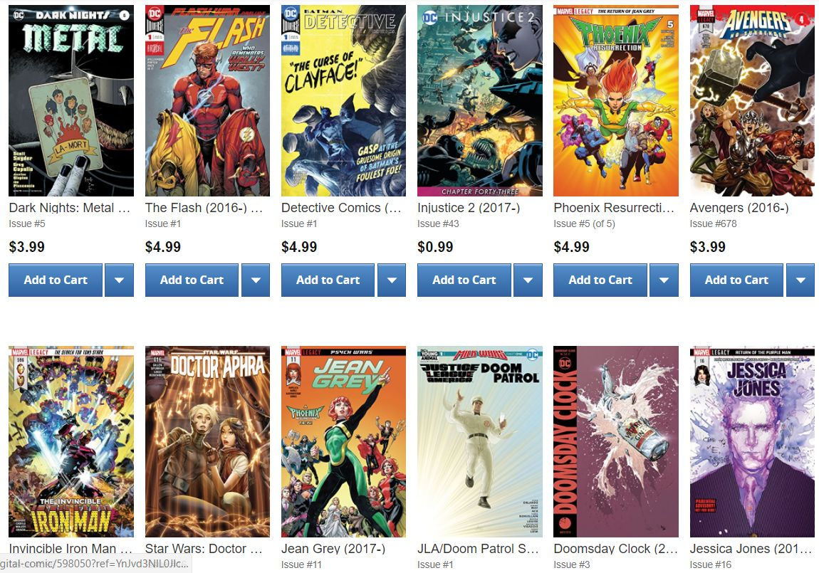 Comixology Comics