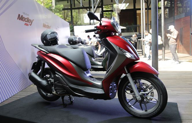 Piaggio Medley 2018 giá từ 72,5 triệu, cạnh tranh Honda SH