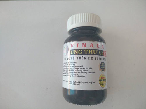 Thực phẩm chức năng hỗ trợ điều trị ung thư từ than tre của Công ty TNHH Vinaca. Ảnh: dantri.com.vn