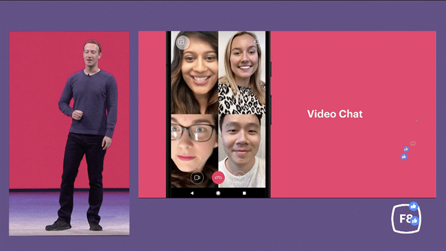 Instagram hỗ trợ Video Chat theo nhóm. Nguồn: Facebook