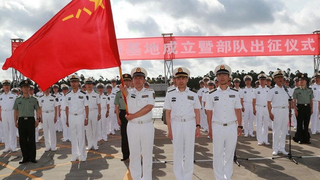 Trung Quốc đã thiết lập căn cứ quân sự đầu tiên ở nước ngoài tại Djibouti.