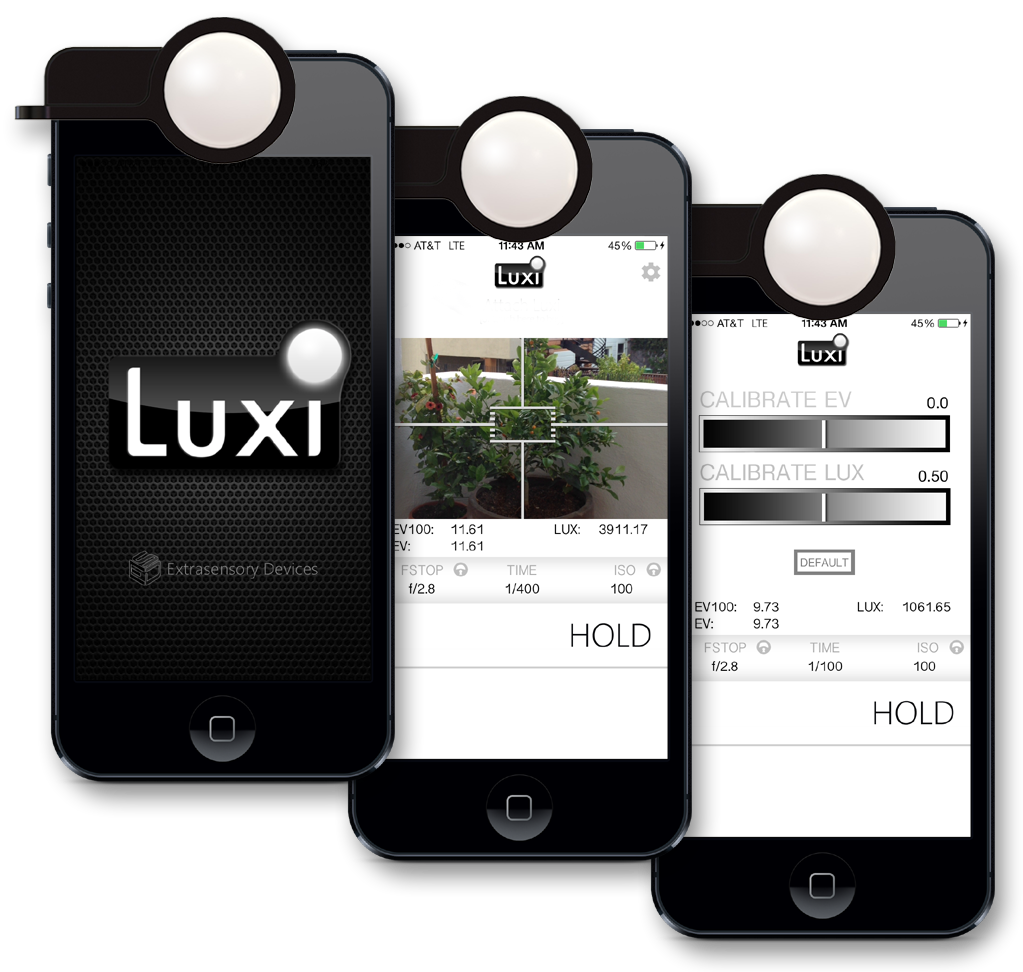 Luxi và giao diện ứng dụng trên điện thoại iPhone 5.