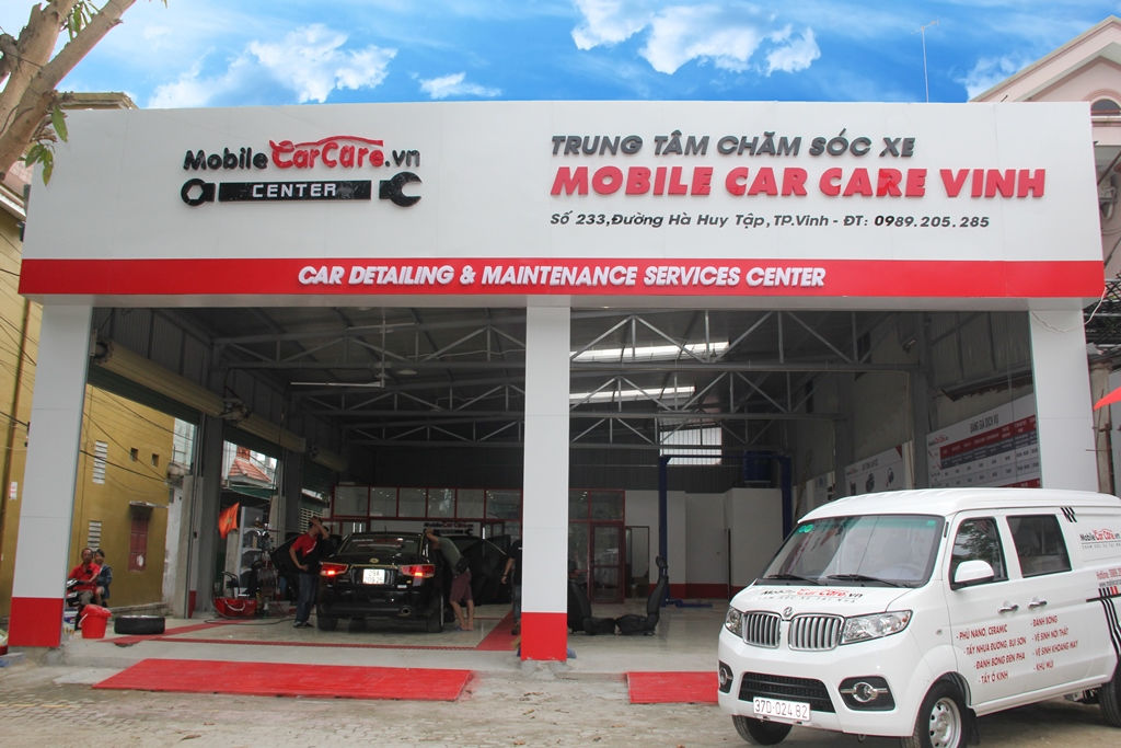 Khai trương trung tâm chăm sóc xe Mobile Car Care tại Nghệ An