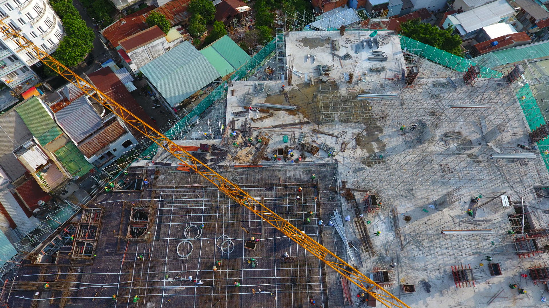 Dự án Trung tâm thương mại đầu tiên của TTC Land tại Sài Gòn hiện đang thi công đến đâu?