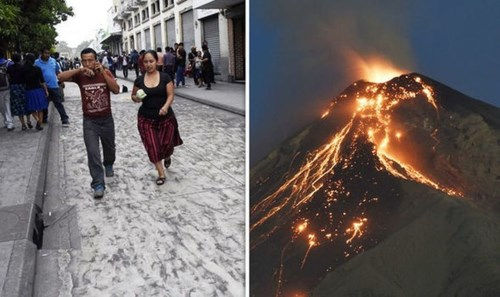 Số người thiệt mạng trong vụ núi lửa phun trào ở Guatemala tăng cao