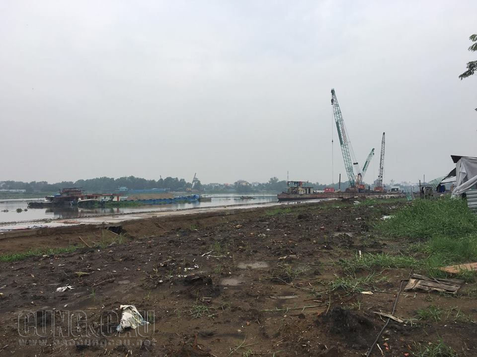 Dự án Vạn Phúc Riverside lấn sông Sài Gòn 25m ở Thủ Đức.