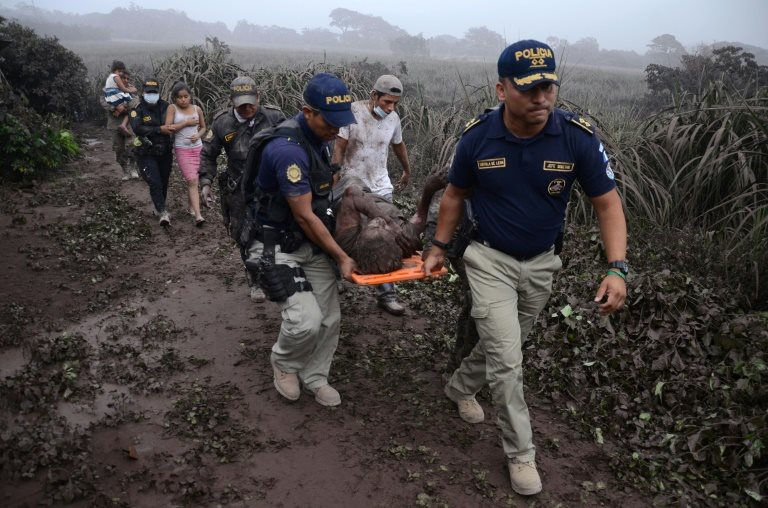 Số người thiệt mạng do núi lửa ở Guatemala tăng lên con số 62.