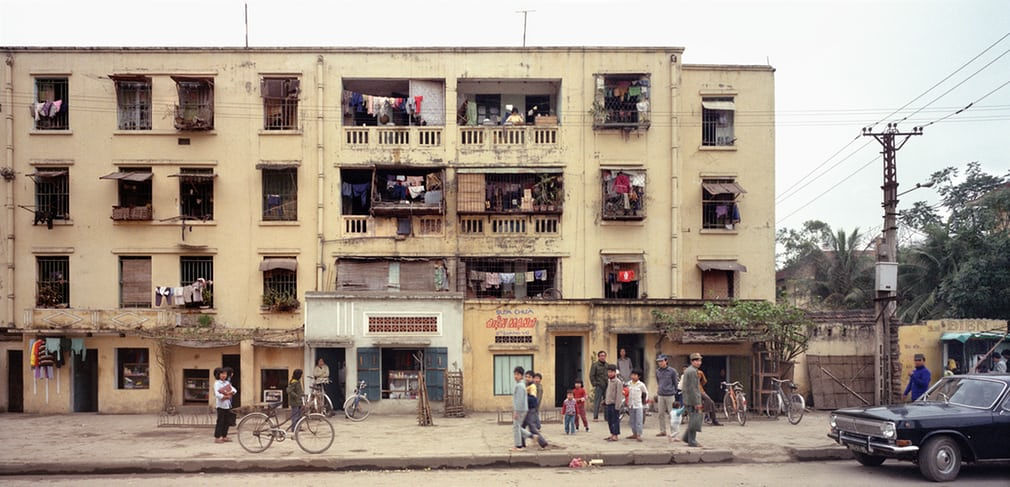 Nhà ở Hà Nội năm 1988.