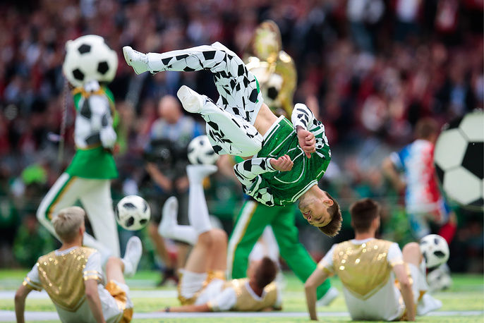 World Cup 2018 chính thức khởi tranh sau lễ khai mạc hoành tráng ở Moscow