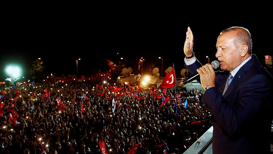 Đương kiêm Tổng thống Thổ Nhĩ Kỳ Erdogan tuyên bố thắng cử.