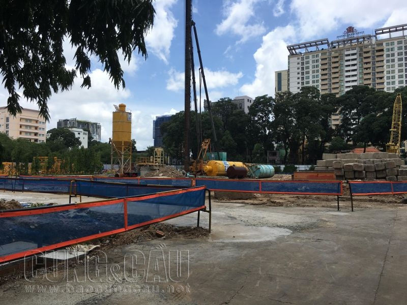 Dự án Trung tâm Thể dục Thể thao Phan Đình Phùng liên tục bị đội vốn nhưng lại đứng trước nguy cơ trễ tiến độ.