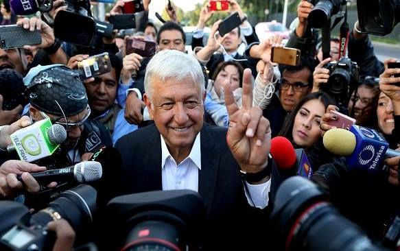 Tổng thống đắc cử Andres Manuel Lopez Obrador.