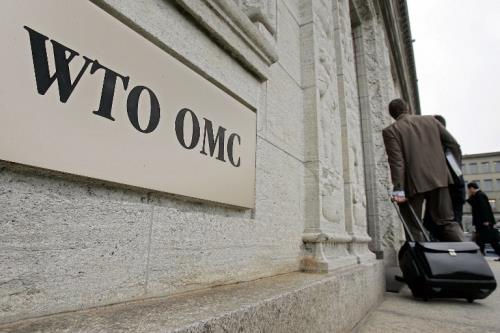 Trụ sở WTO tại Geneva (Thụy Sĩ). Ảnh: Reuters.